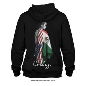 "Born for This" Tracy Cortez Premium Black Heavyweight Hoodie - XL - NWOT